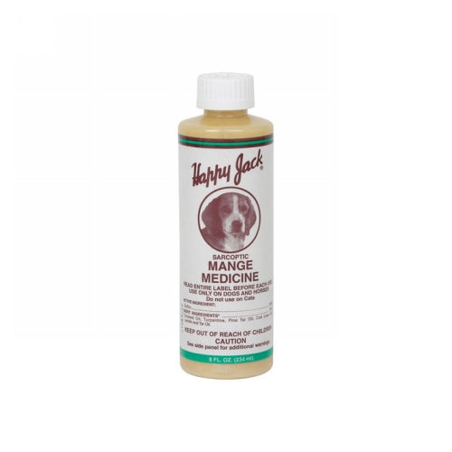 Mange Medicine for Dogs and Horses 8 Oz by Happy Jack