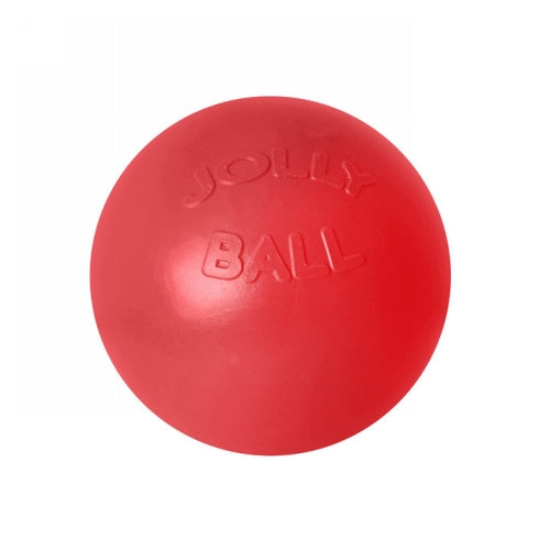 Jolly Push-N-Play Dog Ball 10" (Large Dog) Red 1 Count by Jolly Pets