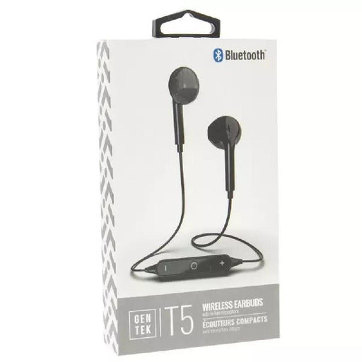 Gen Tek Bluetooth Wireless Earbuds with Mic - Giftscircle