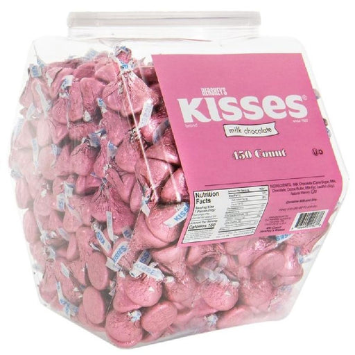 Hershey's Kisses Changemaker Tub - Pink Foils - Giftscircle