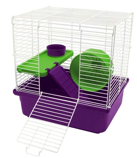 Kaytee My First Home 2-Story Hamster Cage 13.5" x 11"