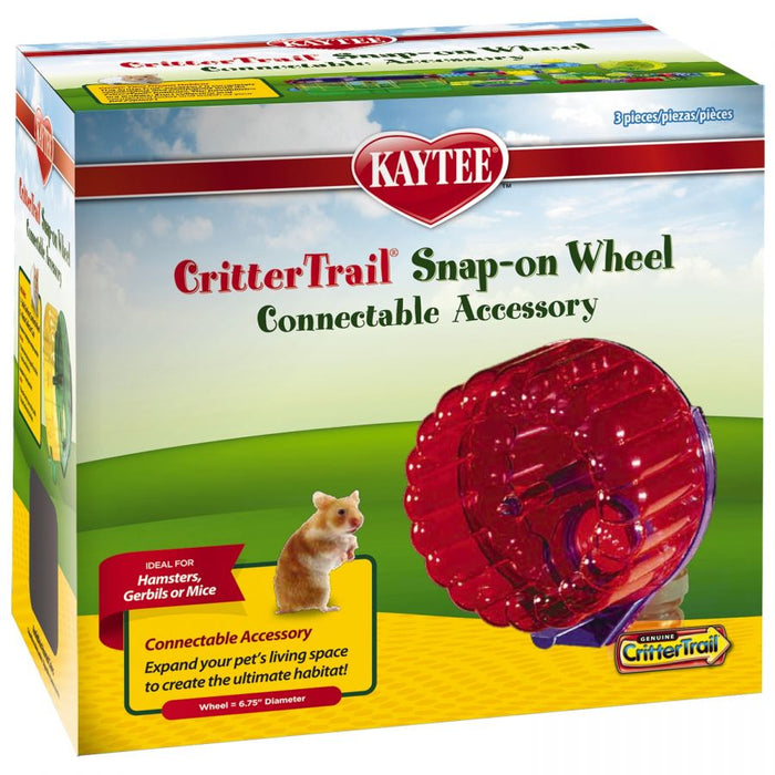 Kaytee CritterTrail Snap-On Comfort Wheel