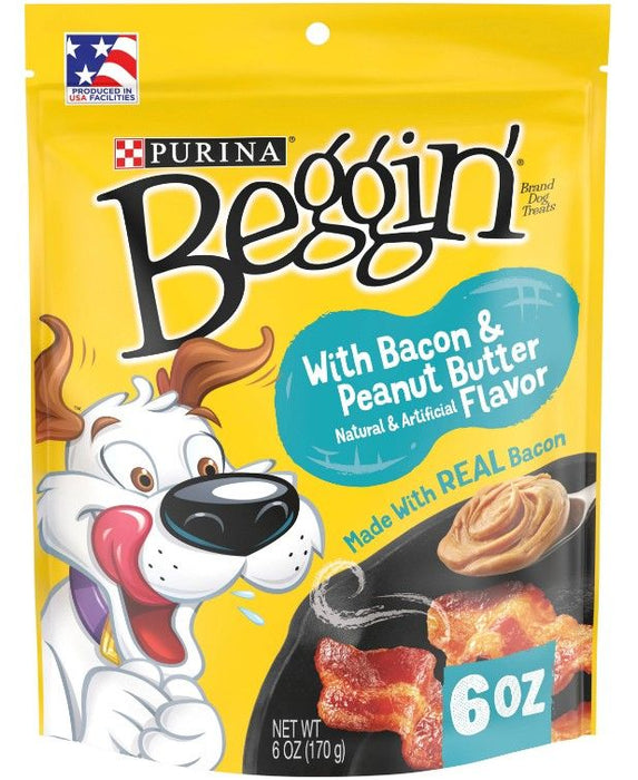 Purina Beggin' Strips Bacon and Peanut Butter Flavor