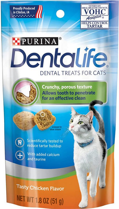 Purina DentaLife Dental Treats for Cats Chicken