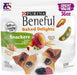 Purina Beneful Baked Delights Snackers with Apples, Carrots, Peas, and Peanut Butter Dog Treats