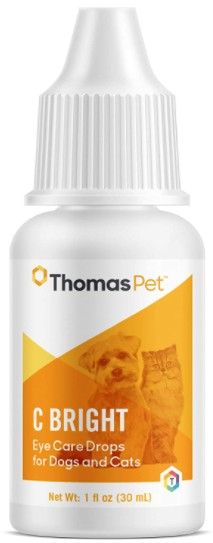 Thomas Pet C Bright Eye Care Drops for Dogs and Cats