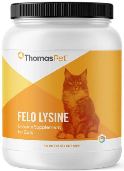Thomas Pet Felo Lysine L-Lysine Supplement for Cats