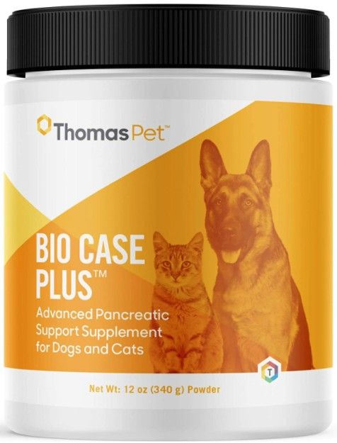 Thomas Pet Bio Case Plus Pancreatic Enzyme Supplement Powder