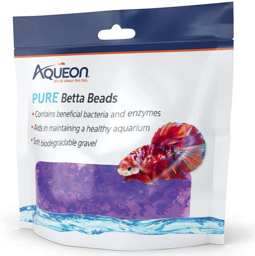 Aqueon Pure Betta Beads Purple
