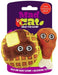 Mad Cat Chicken and Waffles Cat Toy Set