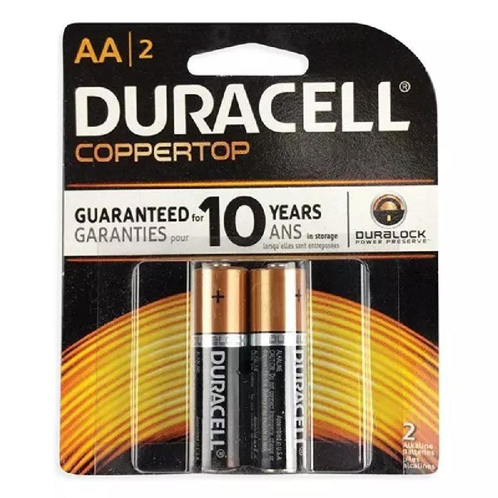 2-Pack Duracell AA Batteries - Giftscircle