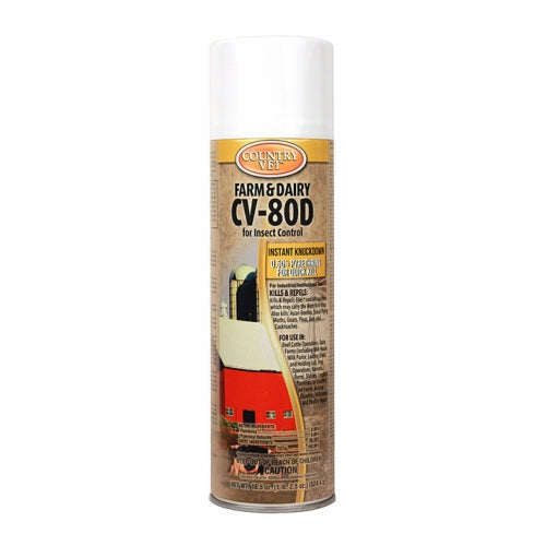 Farm & Dairy CV-80D Insect Control Spray 18.5 Oz by Country Vet
