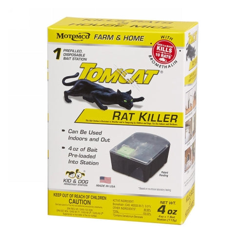 Tomcat Rat Killer Bait Station 1 Each by Tomcat