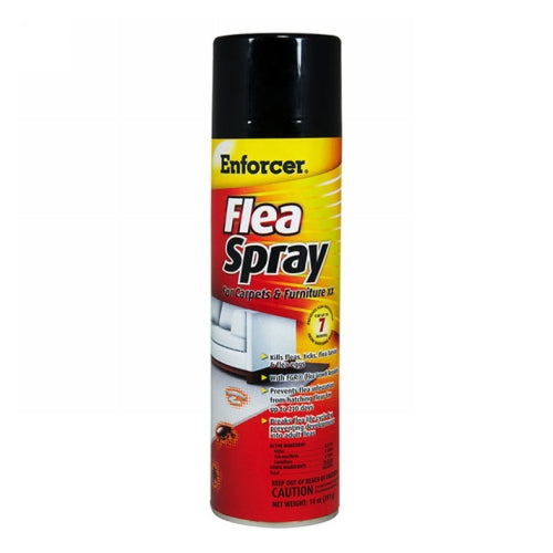 Enforcer Flea Spray for Carpets & Furniture XX 14 Oz by Enforcer