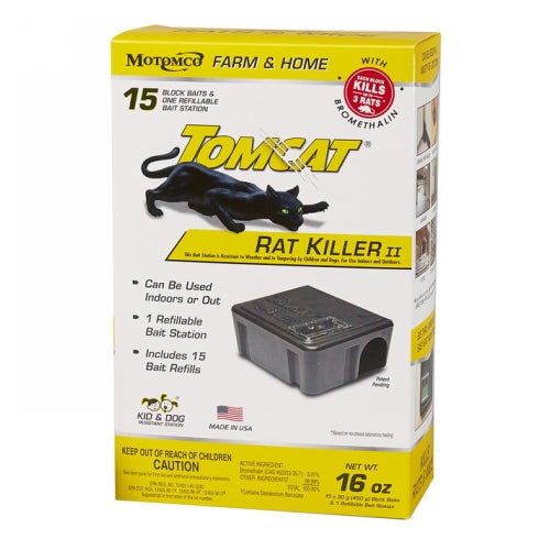 Tomcat Rat Killer II Bait Station 1 Each by Tomcat