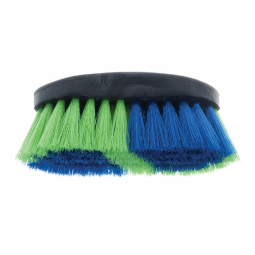 Extra-Soft Synthetic Brush Blue & Lime 1 Each by Grip-Fit