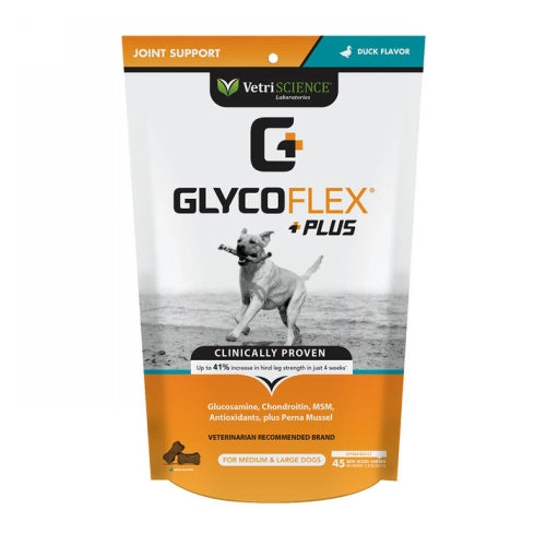 GlycoFlex Plus Chews for Dogs Duck 45 Soft Chews by Vetriscience Laboratories