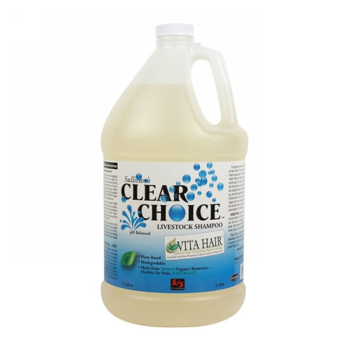 Clear Choice Livestock Shampoo 1 Gallon by Sullivan Supply Inc.