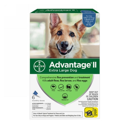 Advantage II Flea Treatment For Dogs 6 Packets by Elanco