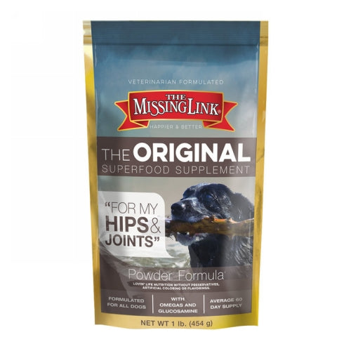 Missing Link Original Superfood Hip & Joint Supplement for Dogs 1 Lb by The Missing Link
