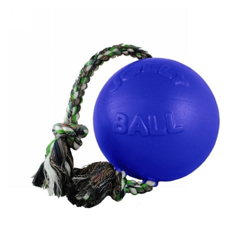 Jolly Romp-N-Roll Dog Toy 6" Blue 1 Count by Jolly Pets