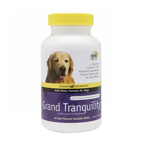 Grand Tranquility Dog Supplement 60 Count by Grand Meadows