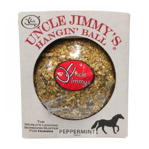 Uncle Jimmy's Hangin' Ball Horse Treat Peppermint 1 Each by Uncle Jimmys