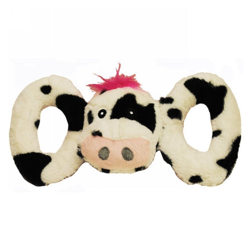 Jolly Tug-A-Mals Dog Toy Small Cow 1 Count by Jolly Pets