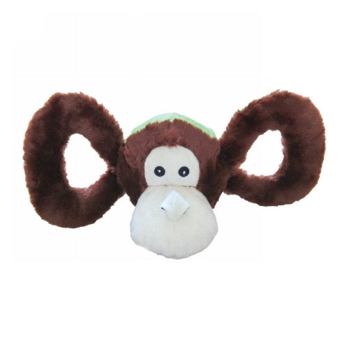 Jolly Tug-A-Mals Dog Toy Small Monkey 1 Count by Jolly Pets