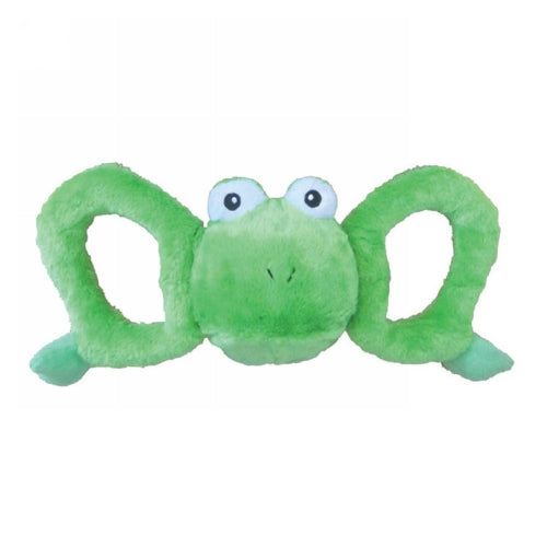 Jolly Tug-A-Mals Dog Toy Medium Frog 1 Count by Jolly Pets