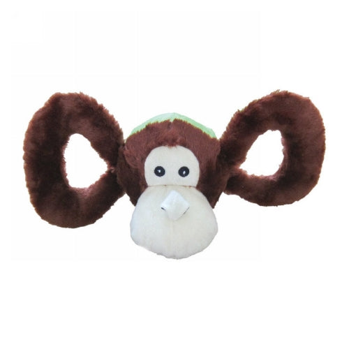 Jolly Tug-A-Mals Dog Toy Medium Monkey 1 Count by Jolly Pets