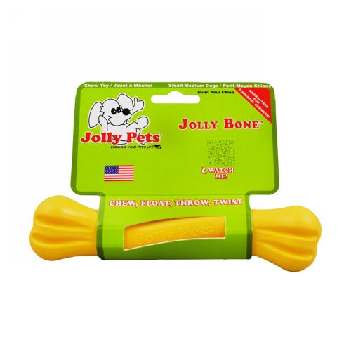 Jolly Bone Small/Medium (6") Yellow 1 Count by Jolly Pets