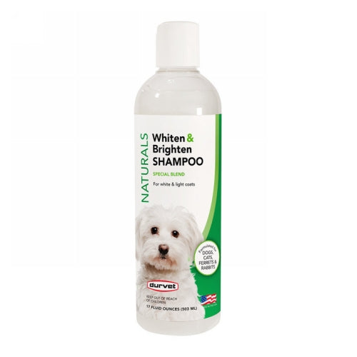 Naturals Basics Whiten & Brighten Shampoo 17 Oz by Durvet