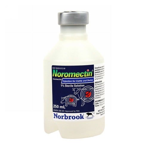 Noromectin Cattle/Swine Injection 250 ml by Norbrook