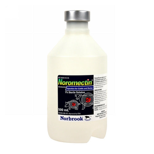 Noromectin Cattle/Swine Injection 500 ml by Norbrook
