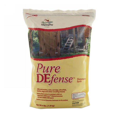 Pure DEfense Diatomaceous Earth 4 Lbs by Manna Pro