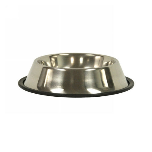 No-tip Stainless Steel Bowl 24 Oz by Valhoma Corporation
