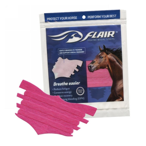Flair Equine Nasal Strips Pink 1 Each by Flair