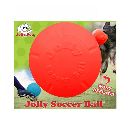 Jolly Soccer Ball Small (6") Orange 1 Count by Jolly Pets