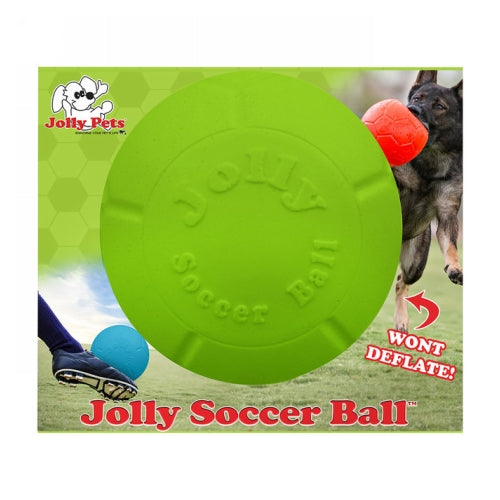Jolly Soccer Ball Large (8") Green 1 Count by Jolly Pets