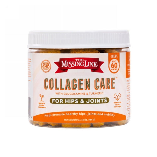 Collagen Care for Hips & Joints 60 Soft Chews by The Missing Link