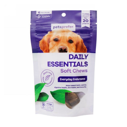 Daily Essentials Soft Chews for Dogs 30 Soft Chews by Petsprefer