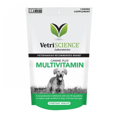 Canine Plus Multivitamin Chews 30 Soft Chews by Vetriscience Laboratories