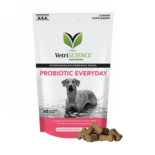 Probiotic Everyday Chew for Dogs 45 Soft Chews by Vetriscience Laboratories