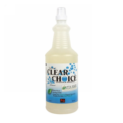 Clear Choice Livestock Shampoo 946 Ml by Sullivan Supply Inc.