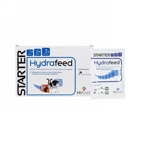 Hydrafeed Calf and Pig Starter Feed Supplement 16 Packets by Ecolab Inc