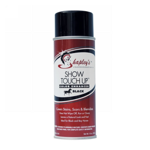 Show Touch Up Color Enhancer for Horses Black 10 Oz by Shapleys