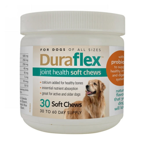 DuraFlex Joint Health for Dogs 30 Soft Chews by Durvet