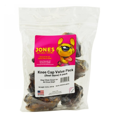 Knee Cap Chew 6 Packets by Jones Natural Chews