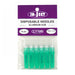 In-Ject Disposable Hypodermic Needles 18 x 1/2" Green 6 Packets by Cotran Corporation